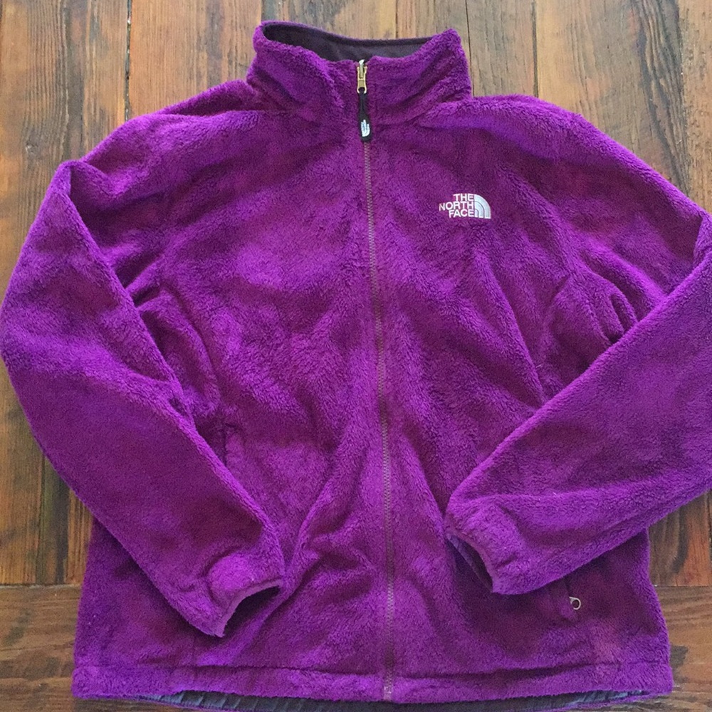 Purple northface fleece